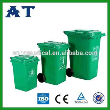 2014 New HDPE Material caixote de lixo de plástico / lixeira médica